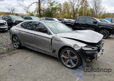 2025 Genesis G70 Base из США, поврежденный, VIN KMTG34SC4SU145334
